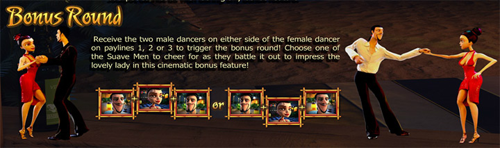 Бонусная игра аппарата At The Copa