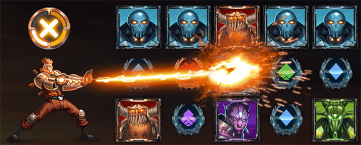 Бонусная игра аппарата Heroes 3 